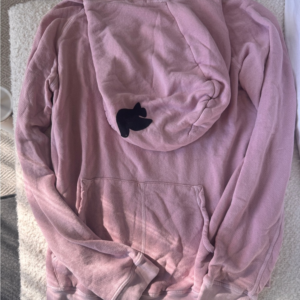 FREE CITY pink pullover hoodie for sale. Barely worn. Like new.